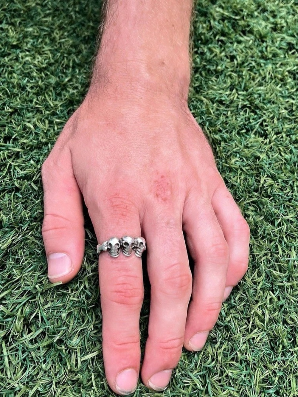 Tripple Skull Ring